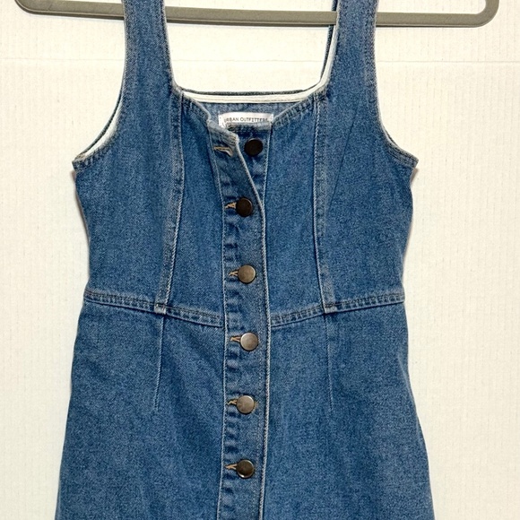 *SOLD* NWT Urban Outfitters Mini Denim Dress - Picture 3 of 6